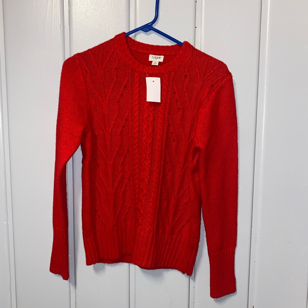 Cute red sweater